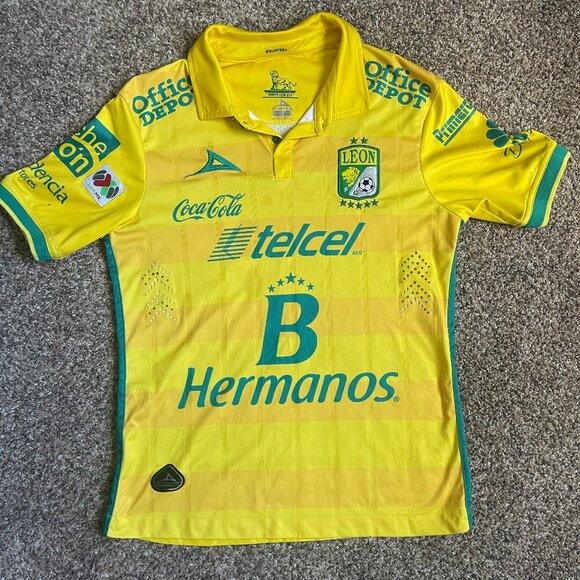 Club León 2015/16 Pirma Third Kit Football Soccer Jersey, Men's Size XS - Picture 1 of 12